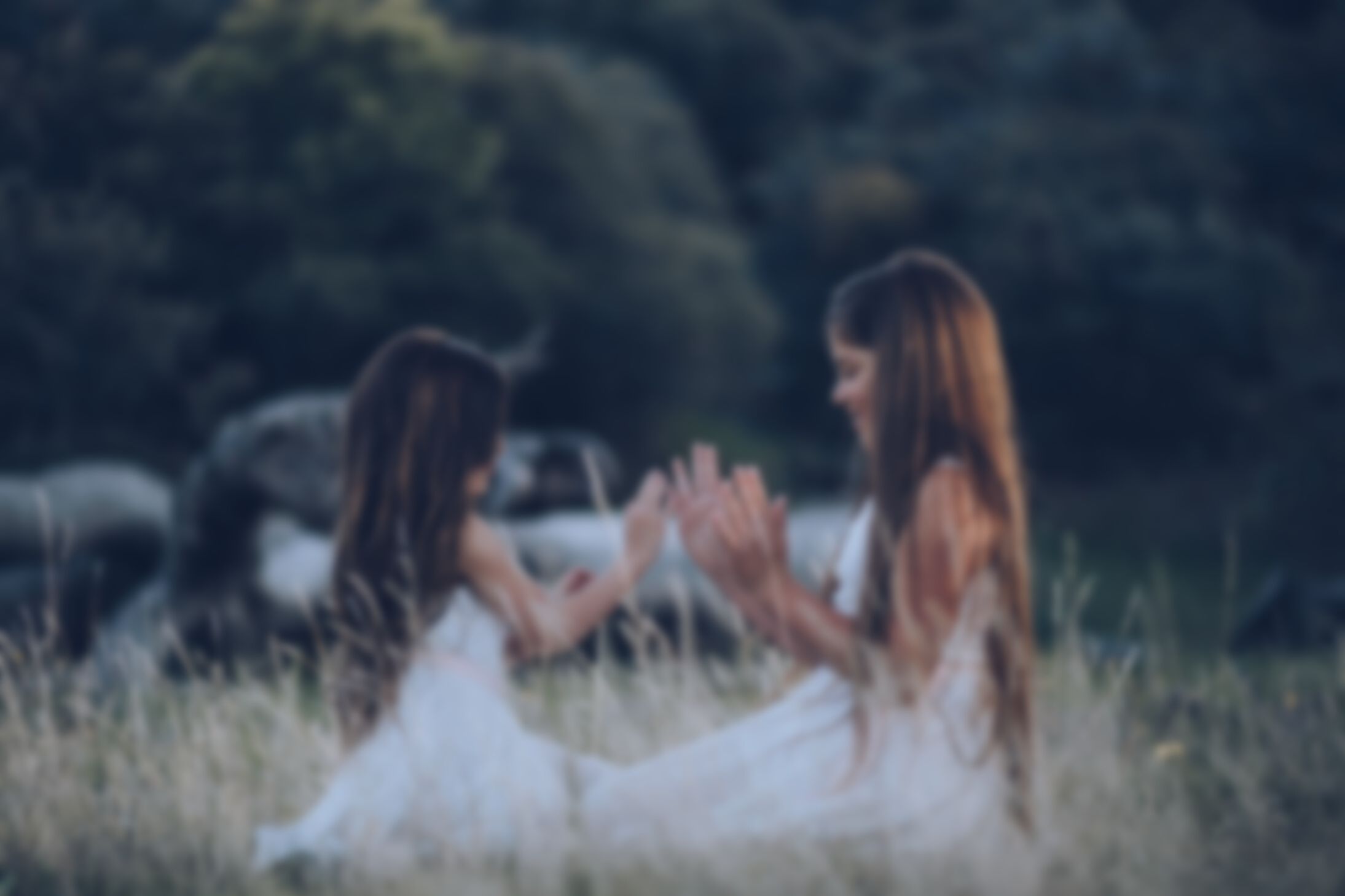 Children Playing in Nature